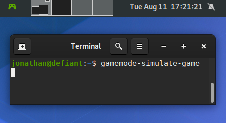 Gamemode In Debian Jonathan Carter